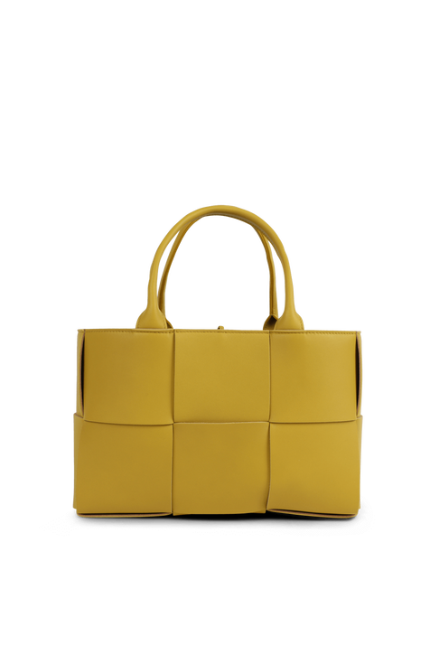 תיק נשיאה שתי וערב מעור מגורען BOTTEGA VENETA