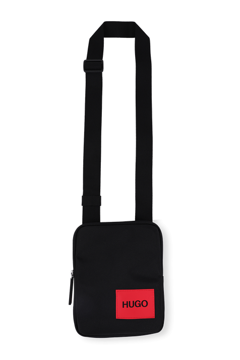 Ethon NS zip Bag in Black HUGO