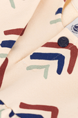 תמונה אחורית של שמלה עם שרוולים ארוכים - גילאי 6-12 חודשים