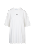 תמונה קידמית של Botanical New Tomboy Tee in White