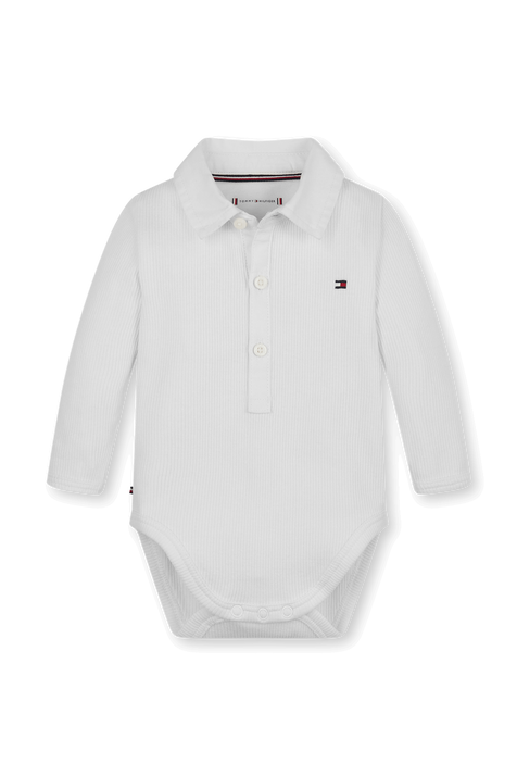 בגד גוף פולו - גילאים ניובורן-24 חודשים TOMMY HILFIGER KIDS
