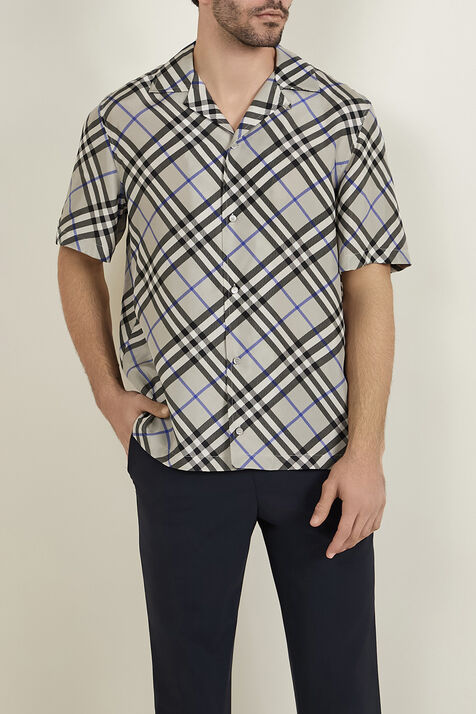 חולצה מכופתרת אוברסייז BURBERRY