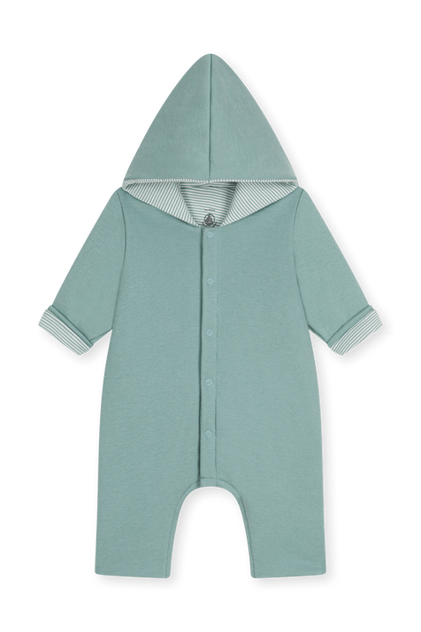 אוברול קפוצ'ון - גילאי 3 חודשים PETIT BATEAU