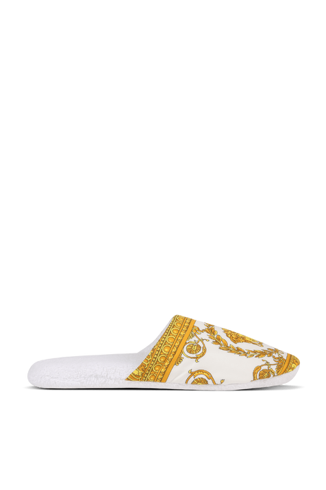 נעלי בית עם הדפס בארוק VERSACE