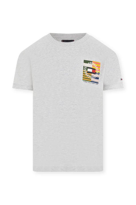 חולצת טי קצרה - גילאי 8-16 שנים TOMMY HILFIGER KIDS