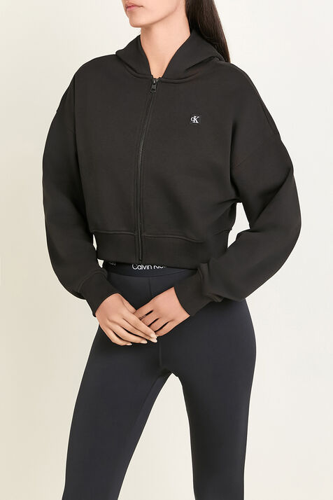 סווטשירט קפוצ'ון עם רוכסן CALVIN KLEIN