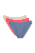NULU MID-RISE BIKINI UNDERWEAR *3P תמונה קידמית של NULU MID-RISE BIKINI UNDERWEAR *3P