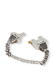 תמונה קידמית של Buckle Bracelet in Silver
