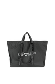 תמונה קידמית של Nylon Tote Bag in Black