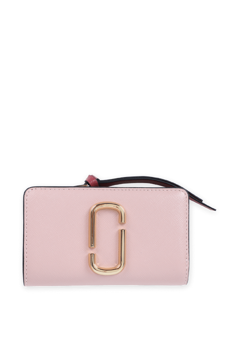The Snapshot Compact Wallet in Pink MARC JACOBS