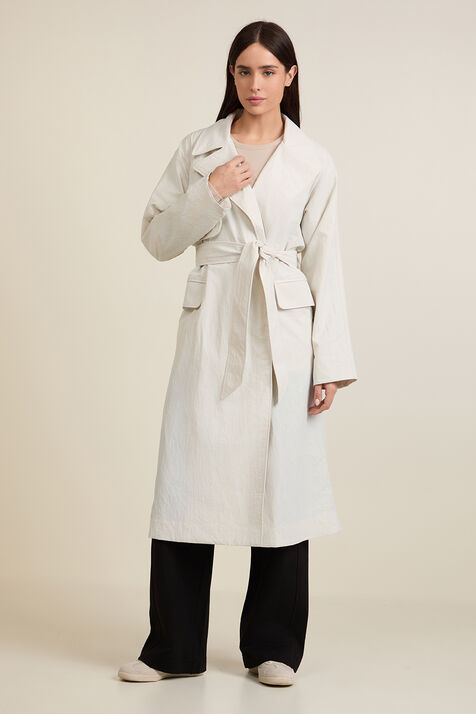 Classic-Fit Trench Coat