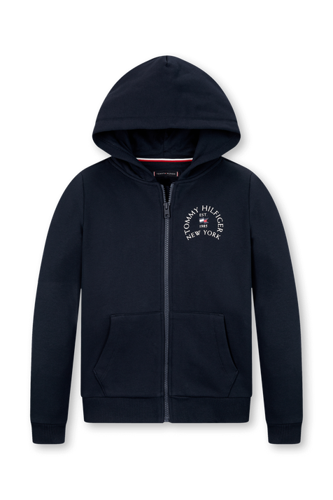 סווטשירט קפוצ'ון עם רוכסן - גילאי 8-14 שנים TOMMY HILFIGER KIDS