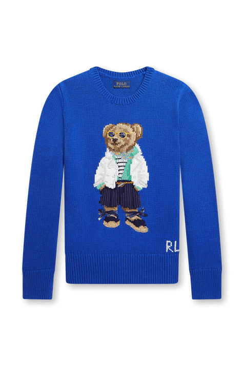 סריג כותנה דובי - גילאי 8-16 שנים POLO RALPH LAUREN KIDS