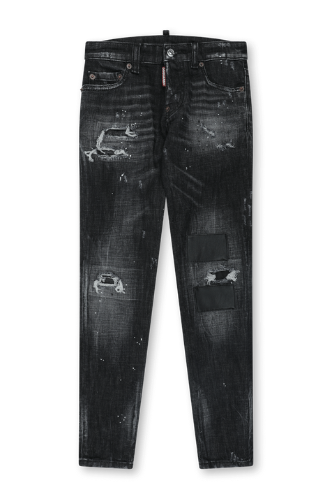 מכנסי ג'ינס - גילאי 4-16 שנים DSQUARED2 KIDS
