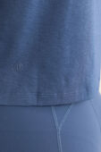 תמונת תקריב דוגמן של Classic-Fit Cotton-Blend Tee