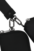 תמונת תקריב של Dual Pouch Wristlet Wallet