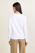 תמונת דוגמן אחורית של Love Organic Cotton Crewneck Long-Sleeve