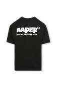תמונה אחורית של Echo Ape Print Tshirt in Black