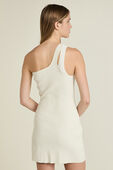 תמונת דוגמן אחורית של Asymmetrical Knit Dress