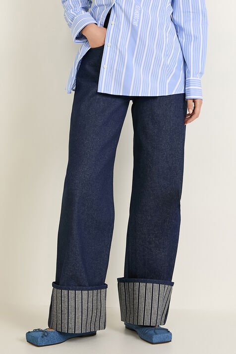 מכנסי ג'ינס אוברסייז JACQUEMUS