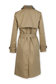 תמונה אחורית של Herne Trench Coat in Brown