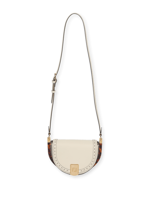 Moonlight Bag in White Leather FENDI