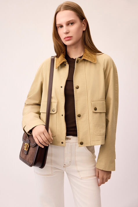 ז'קט כותנה BURBERRY