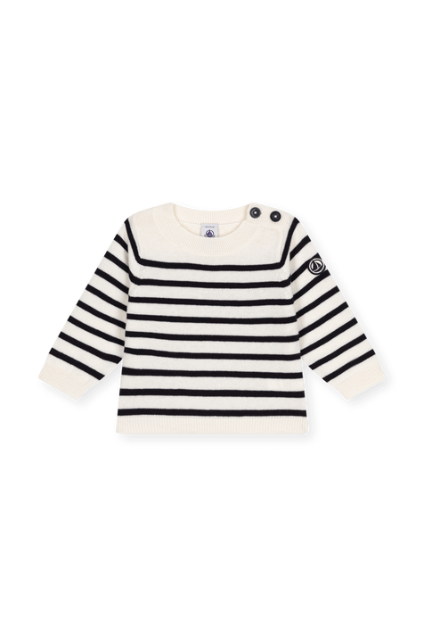 סריג צמר - גילאי 18-36 חודשים PETIT BATEAU
