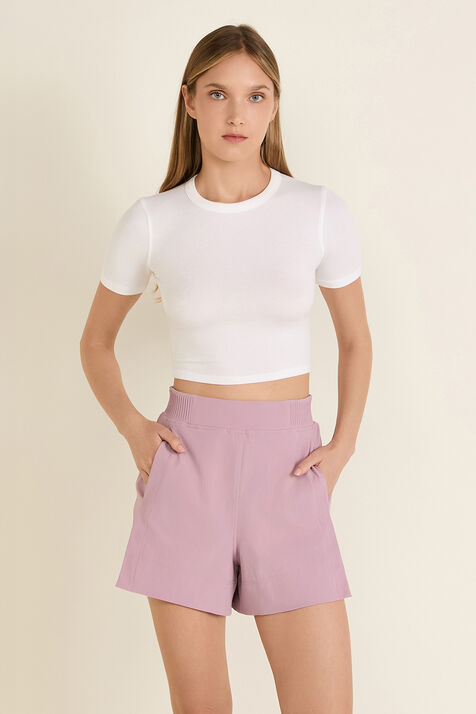 Hold Tight Straight Hem Cropped T-Shirt LULULEMON