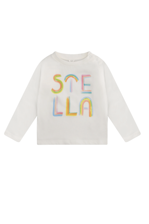 חולצת טי ארוכה - גילאי 6-36 חודשים STELLA McCARTNEY KIDS