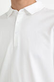 תמונת תקריב דוגמן של Evolution Short-Sleeve Polo Shirt