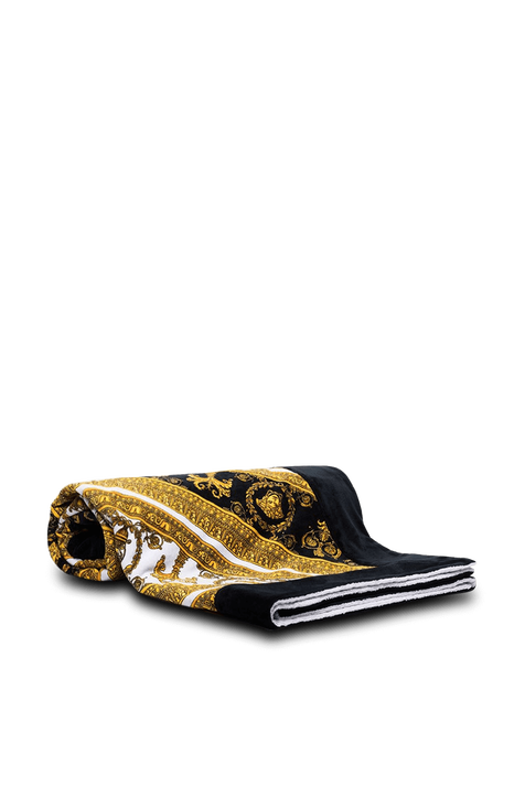 מגבת אמבטיה מכותנה עם הדפס בארוק VERSACE