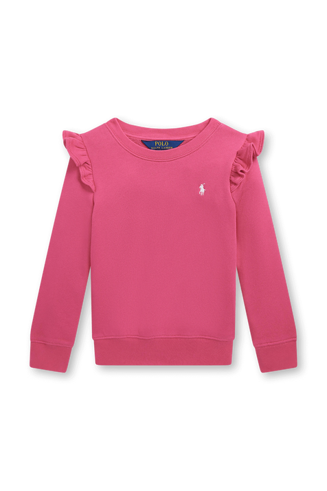 סווטשירט עם צווארון מעוגל- גילאי 4-7 שנים POLO RALPH LAUREN KIDS
