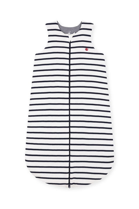 שק שינה מכותנה אורגנית בהדפס פסים PETIT BATEAU