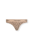 תמונה קידמית של Cheetah Savannah Thong in Brown