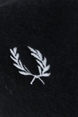 תמונה אחורית של Wool Logo Beret in Black