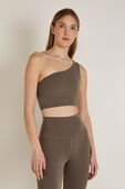 Align™ Asymmetrical Bra A/B Cup תמונת דוגמן קידמית של Align™ Asymmetrical Bra A/B Cup