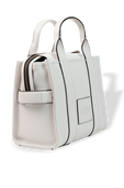 תמונה אחורית של Mini Traveler Tote Bag in White