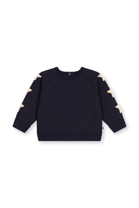 סווטשירט כוכבים - גילאי 18-36 חודשים PETIT BATEAU