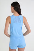 תמונת דוגמן אחורית של Sculpt Cropped Tank Top