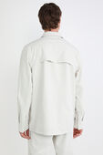 תמונת דוגמן אחורית של Cargo Pocket Shirt Jacket
