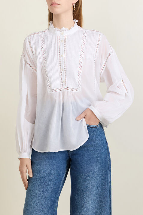 חולצה עם תחרה ISABEL MARANT