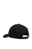 תמונה אחורית של Logo Print Baseball Cap in Black