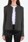 תמונת דוגמן קידמית של Shavani Jacket In Grey