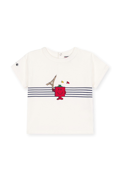 פטיט באטו X מר וגברת חולצת טי - גילאי 18-36 חודשים PETIT BATEAU