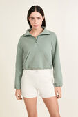תמונת דוגמן קידמית של Brushed Softstreme Half Zip