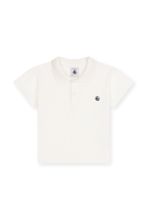 חולצת פולו - גילאי 6-12 חודשים PETIT BATEAU