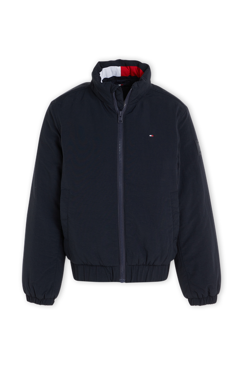מעיל פוך עם רקמה - גילאי 4-14 TOMMY HILFIGER KIDS