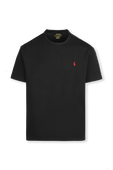 תמונה קידמית של Crewneck T-Shirt in Black