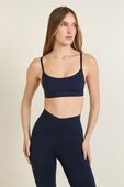 Wunder Train Strappy Racer Bra, C/D Cup תמונת דוגמן קידמית של Wunder Train Strappy Racer Bra, C/D Cup